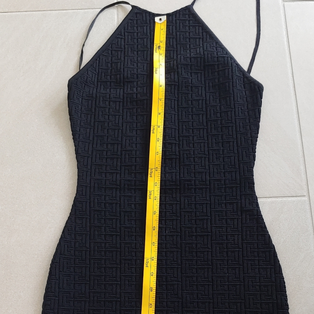 Women black dress mini is new condition in beautiful please see on photo is stre